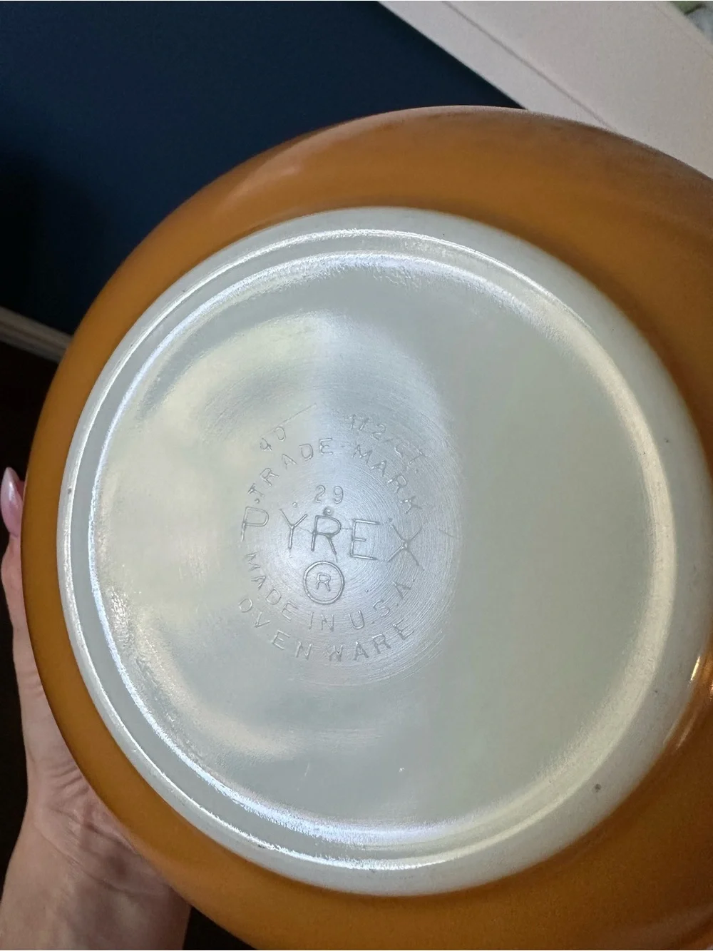 Vintage Pyrex Old Orchard 403 Mixing Bowl